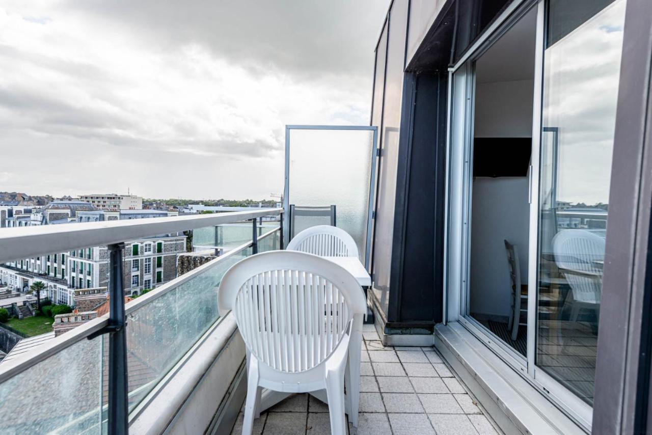 Residence Le Crystal Dinard Plage المظهر الخارجي الصورة