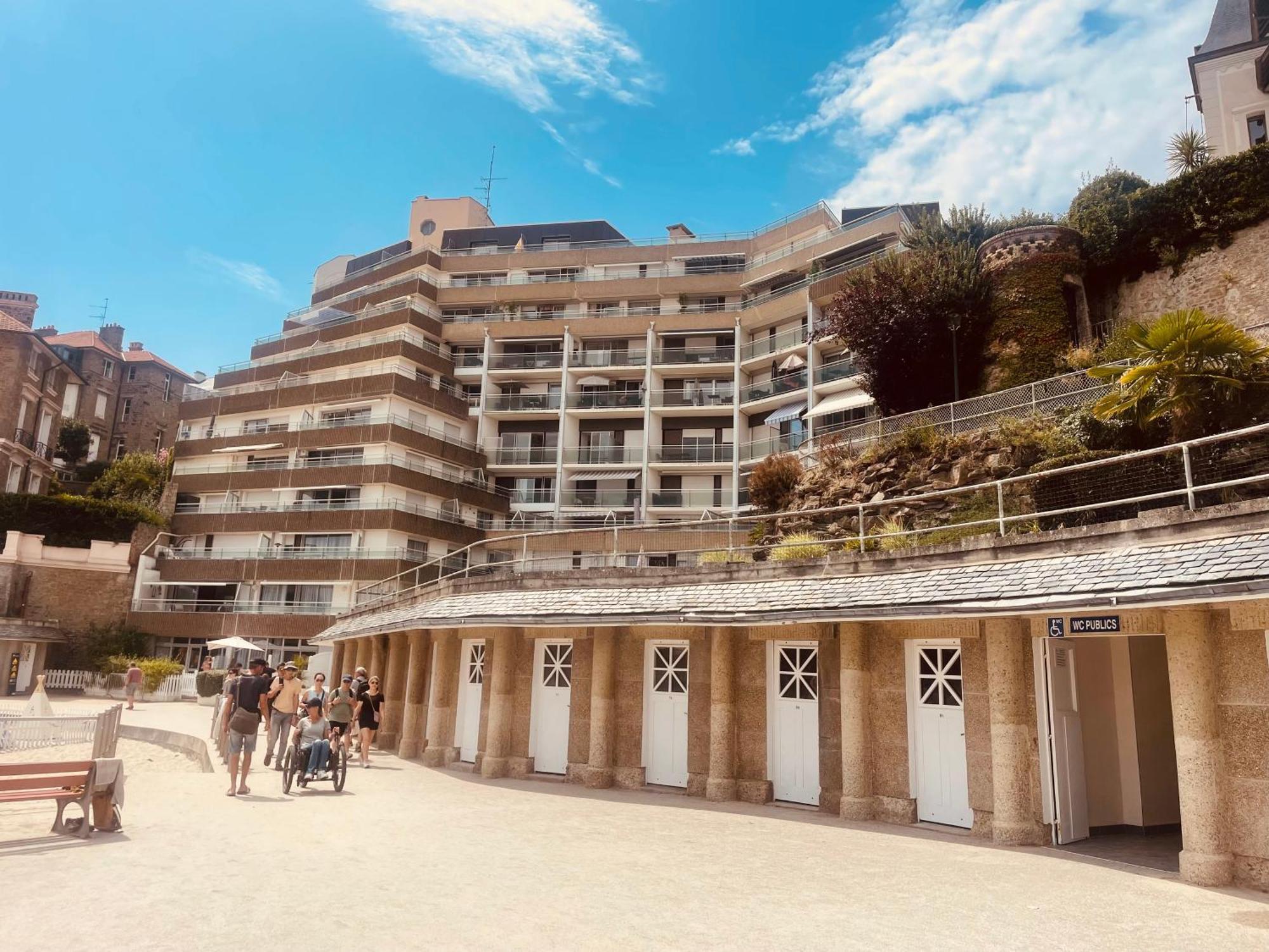 Residence Le Crystal Dinard Plage المظهر الخارجي الصورة