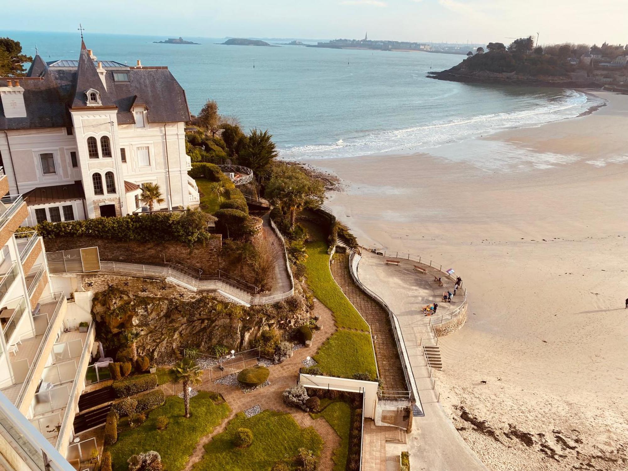 Residence Le Crystal Dinard Plage المظهر الخارجي الصورة